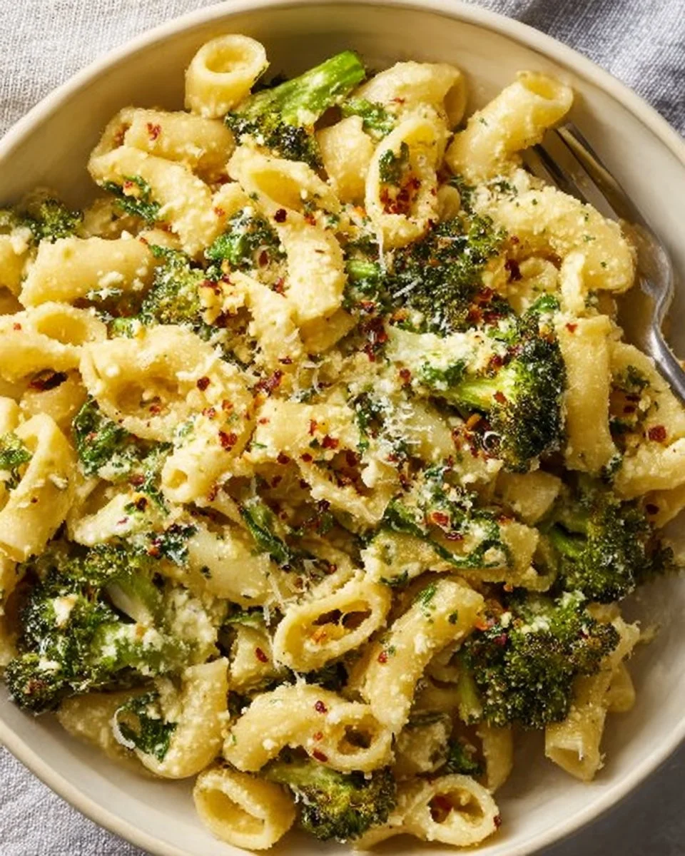 Baked Feta and Broccoli Pasta