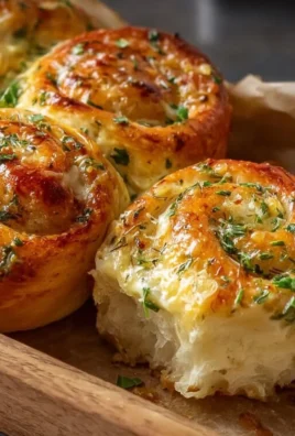Buttery cheese garlic rolls served fresh from the oven