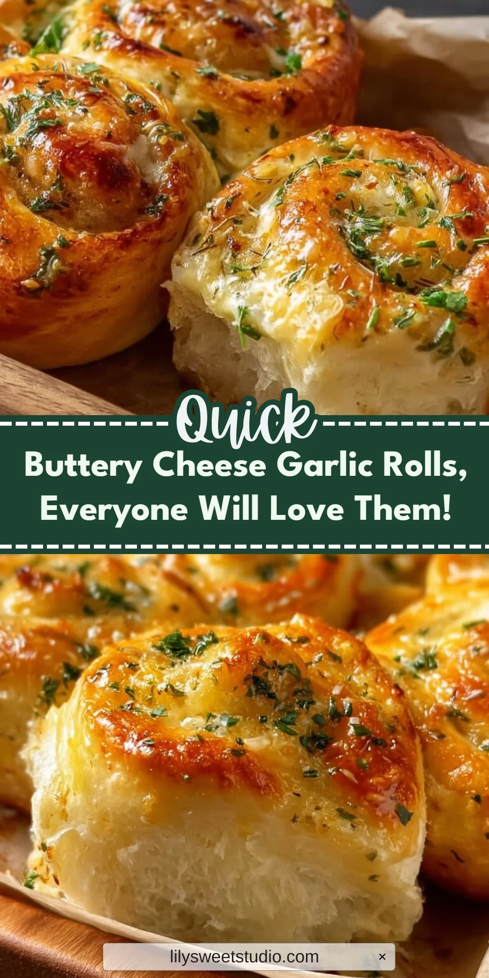 Buttery Cheese Garlic Rolls, Everyone Will Love Them!