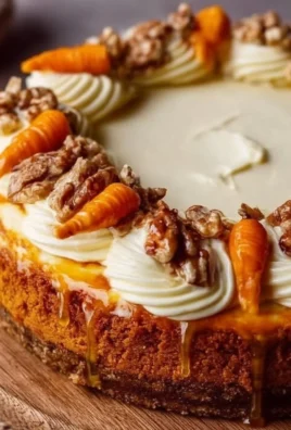 Slice of delicious carrot cake cheesecake garnished with cream cheese frosting