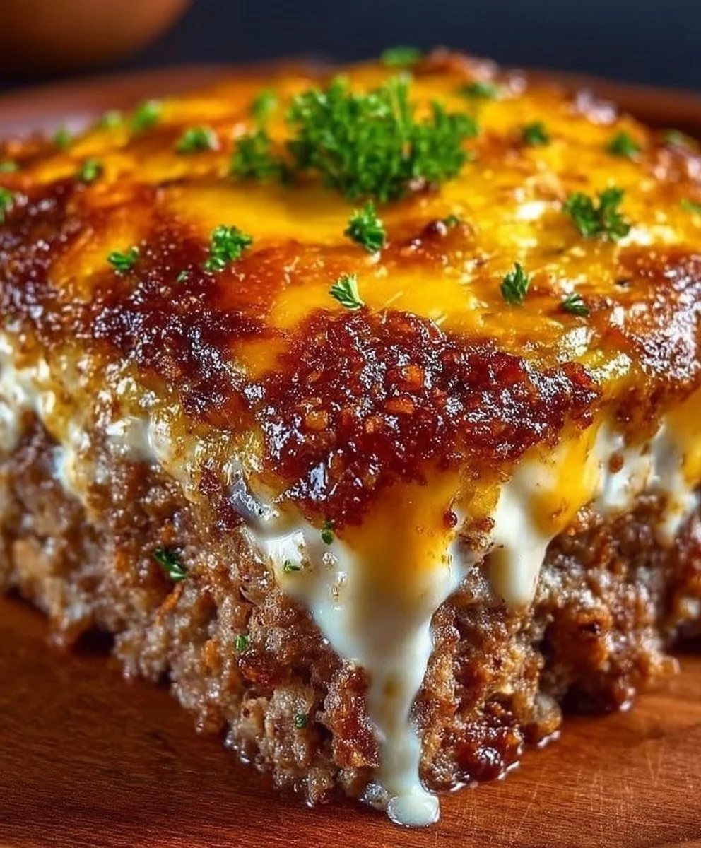 Cheesy Meatloaf Casserole