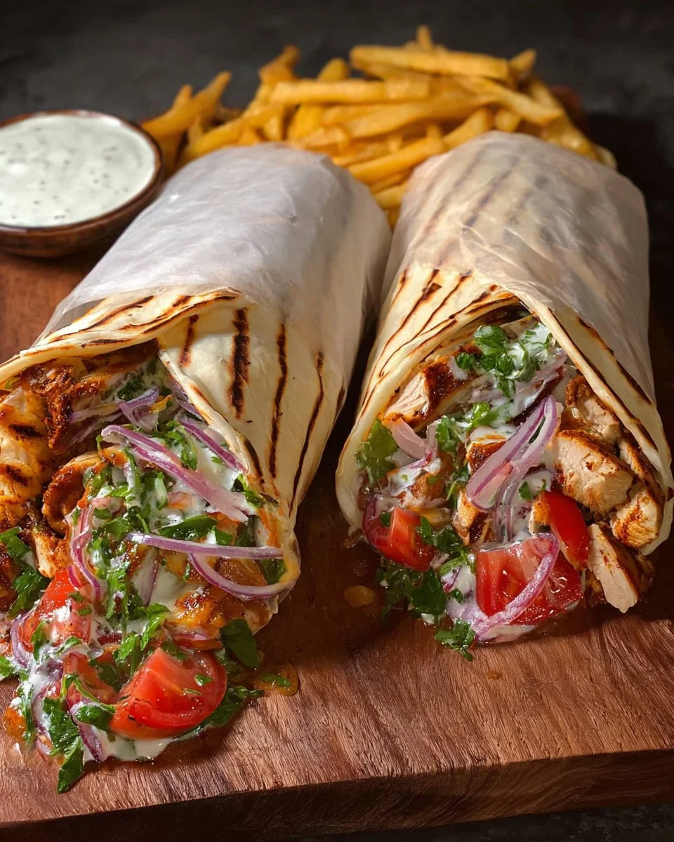 Chicken Shawarma Wrap