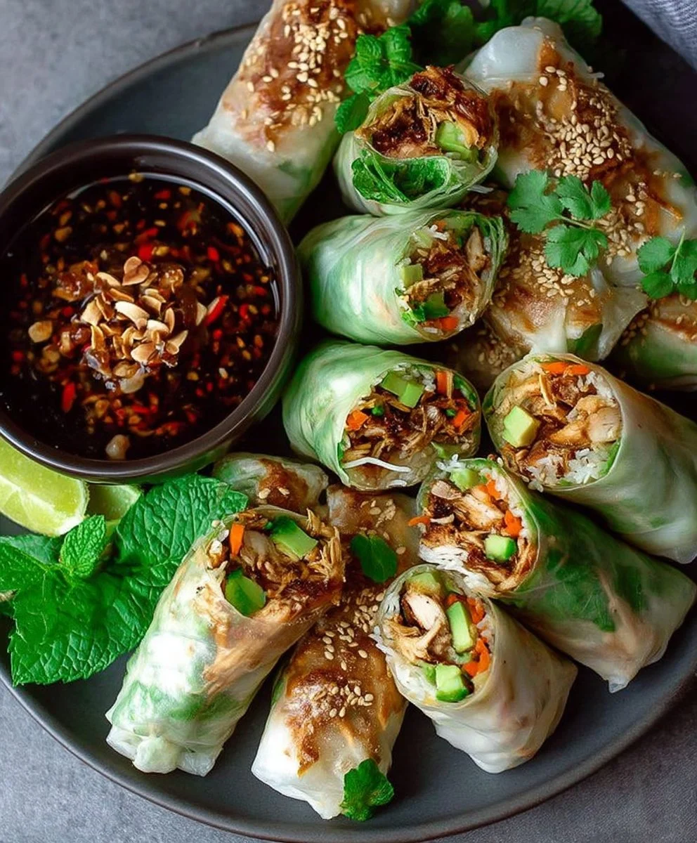 Chicken Spring Rolls
