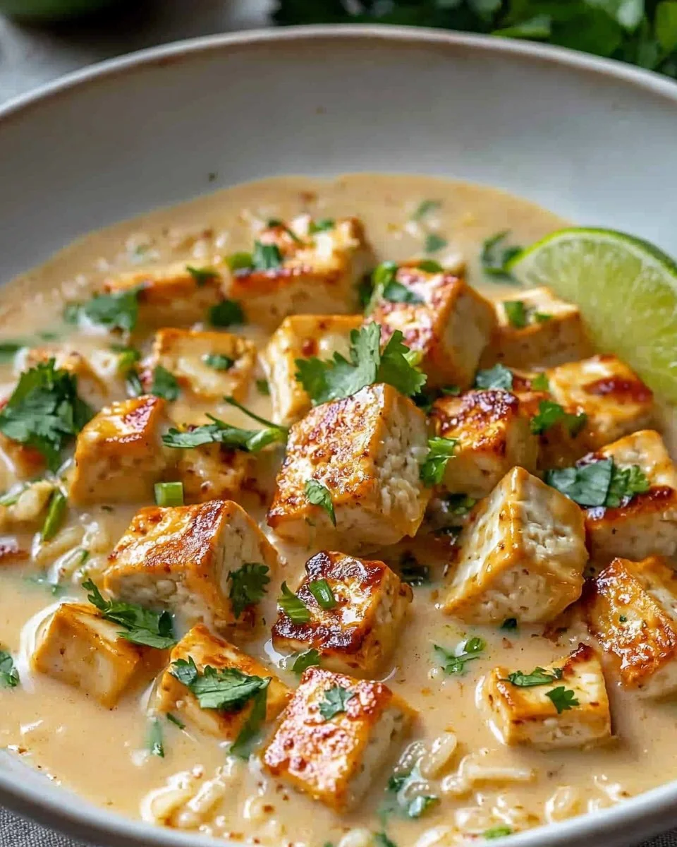 Coconut Lime Tofu