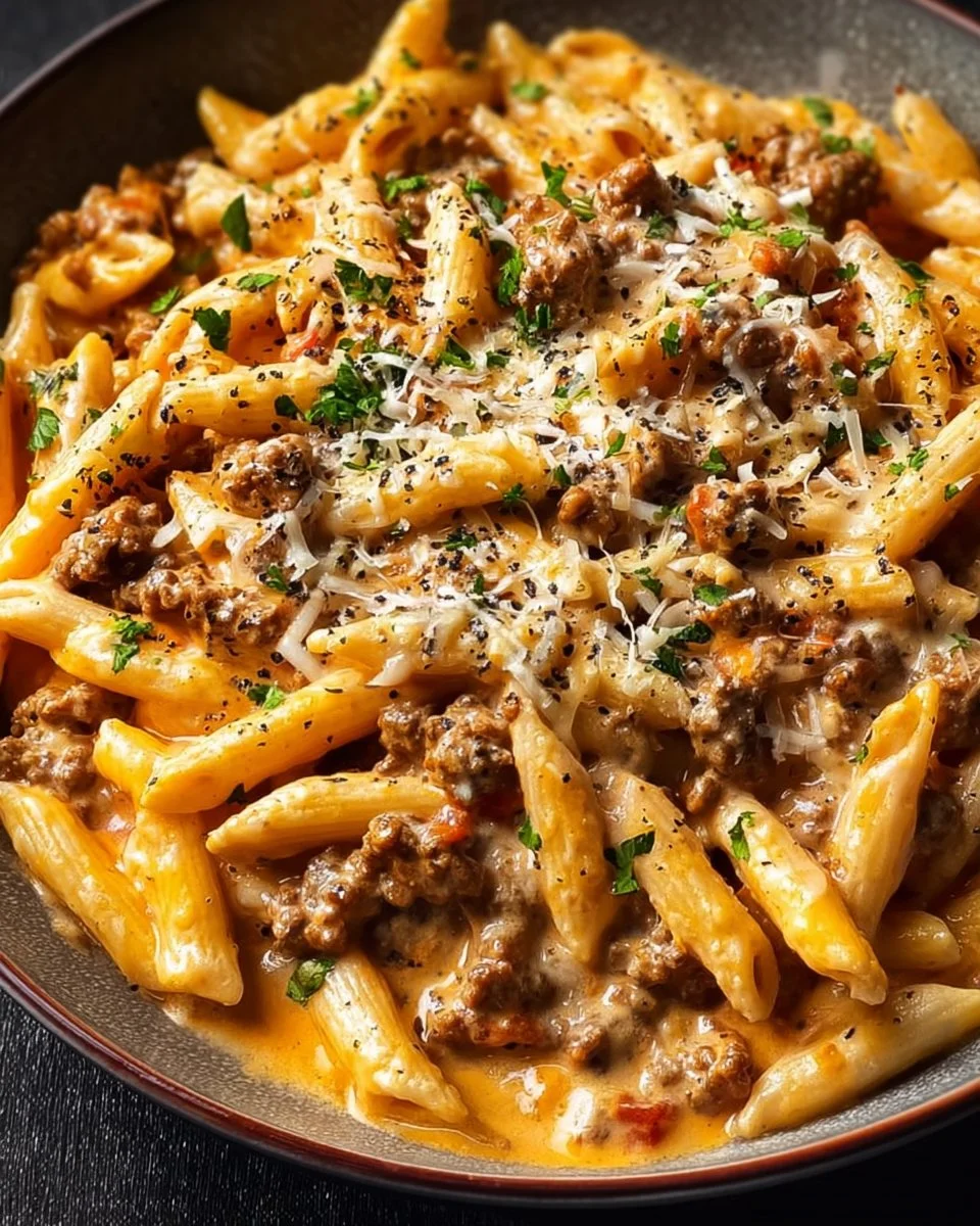 Creamy Beef Pasta