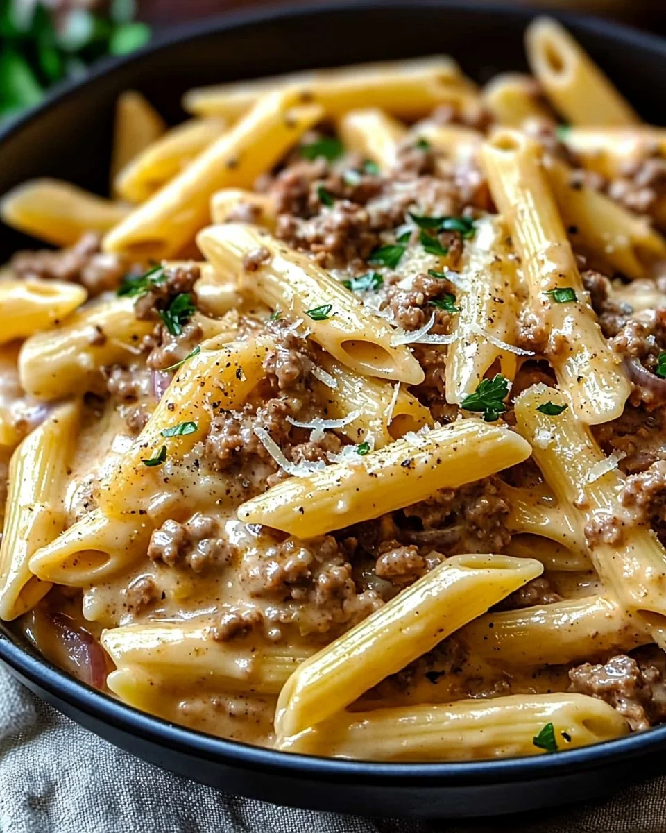Creamy Beef Pasta