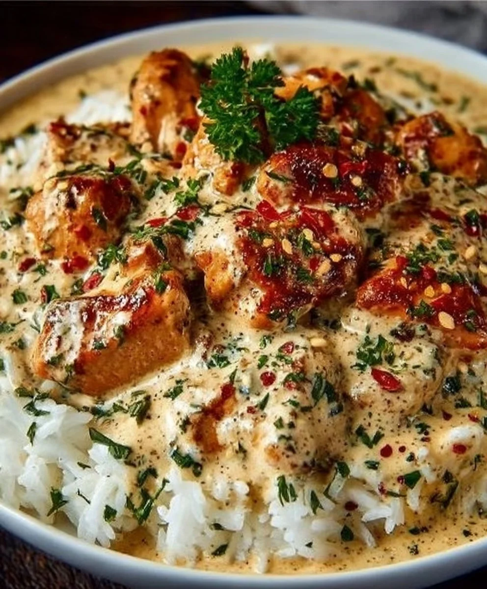 Creamy Chicken and Rice