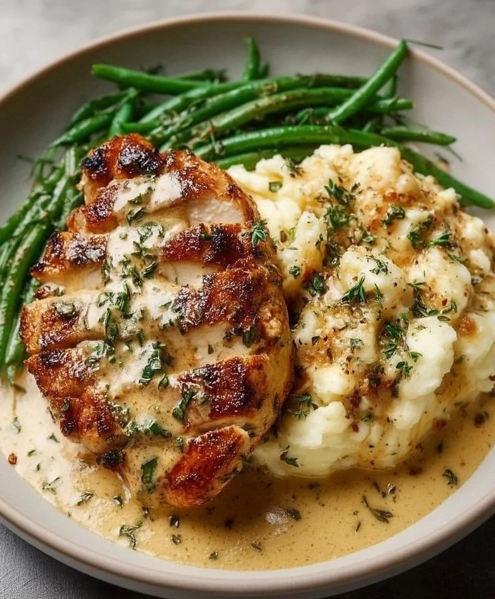 Creamy Garlic Parmesan Chicken Breast