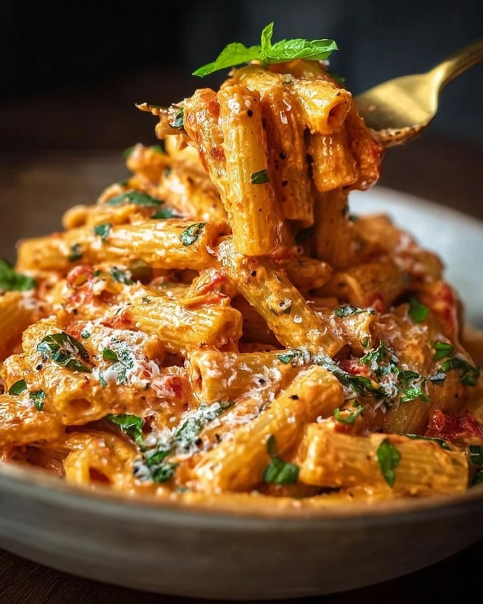 Creamy Tomato Garlic Pasta