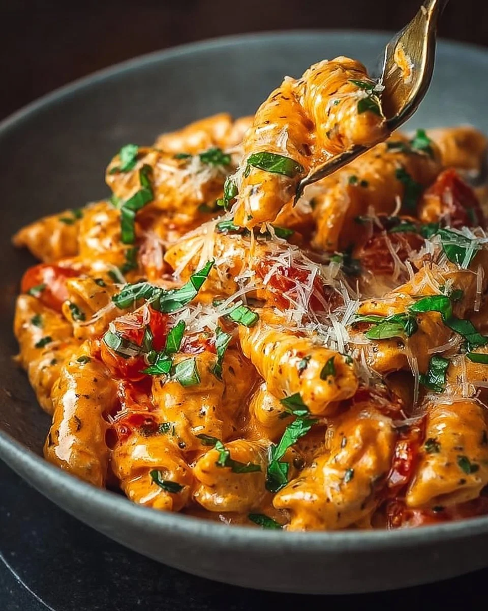 Creamy Tomato Garlic Pasta