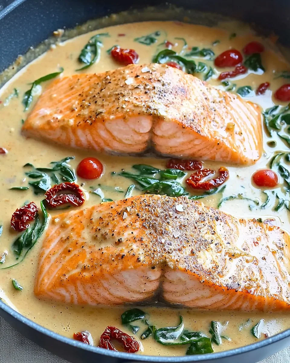 Creamy Tuscan Salmon