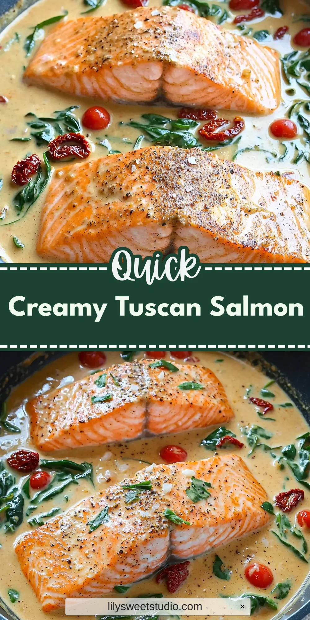 Creamy Tuscan Salmon