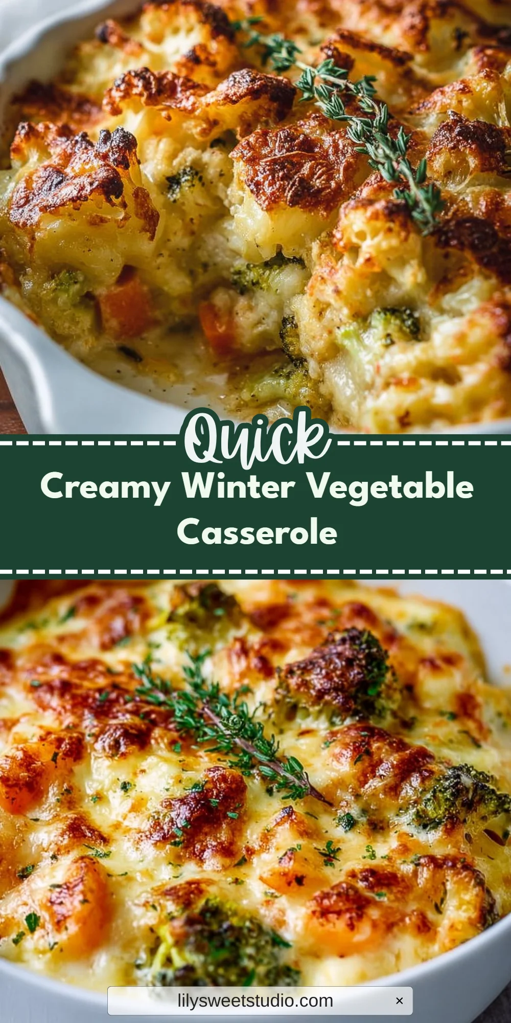 Creamy Winter Vegetable Casserole