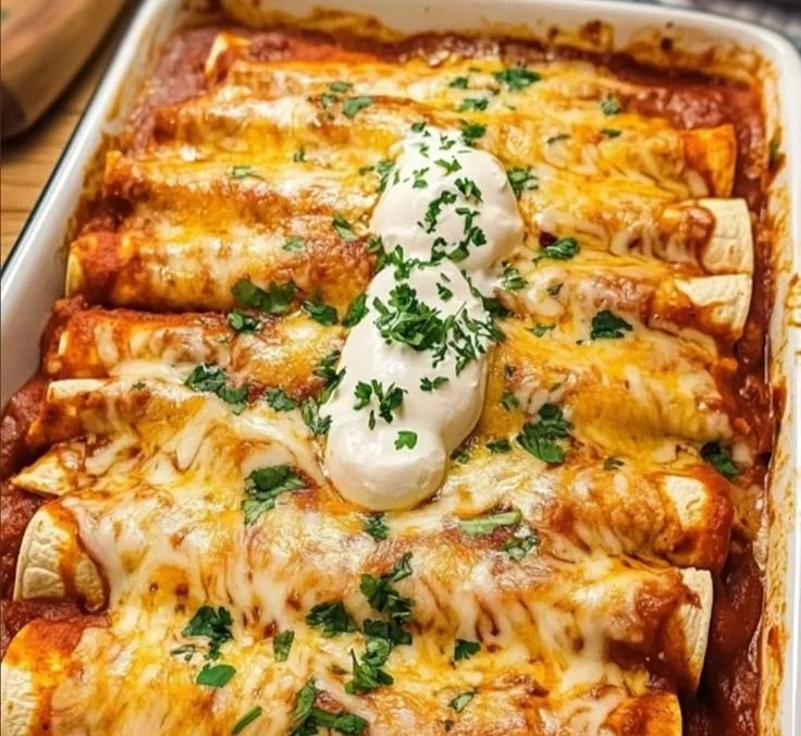 Delicious Chicken Enchiladas