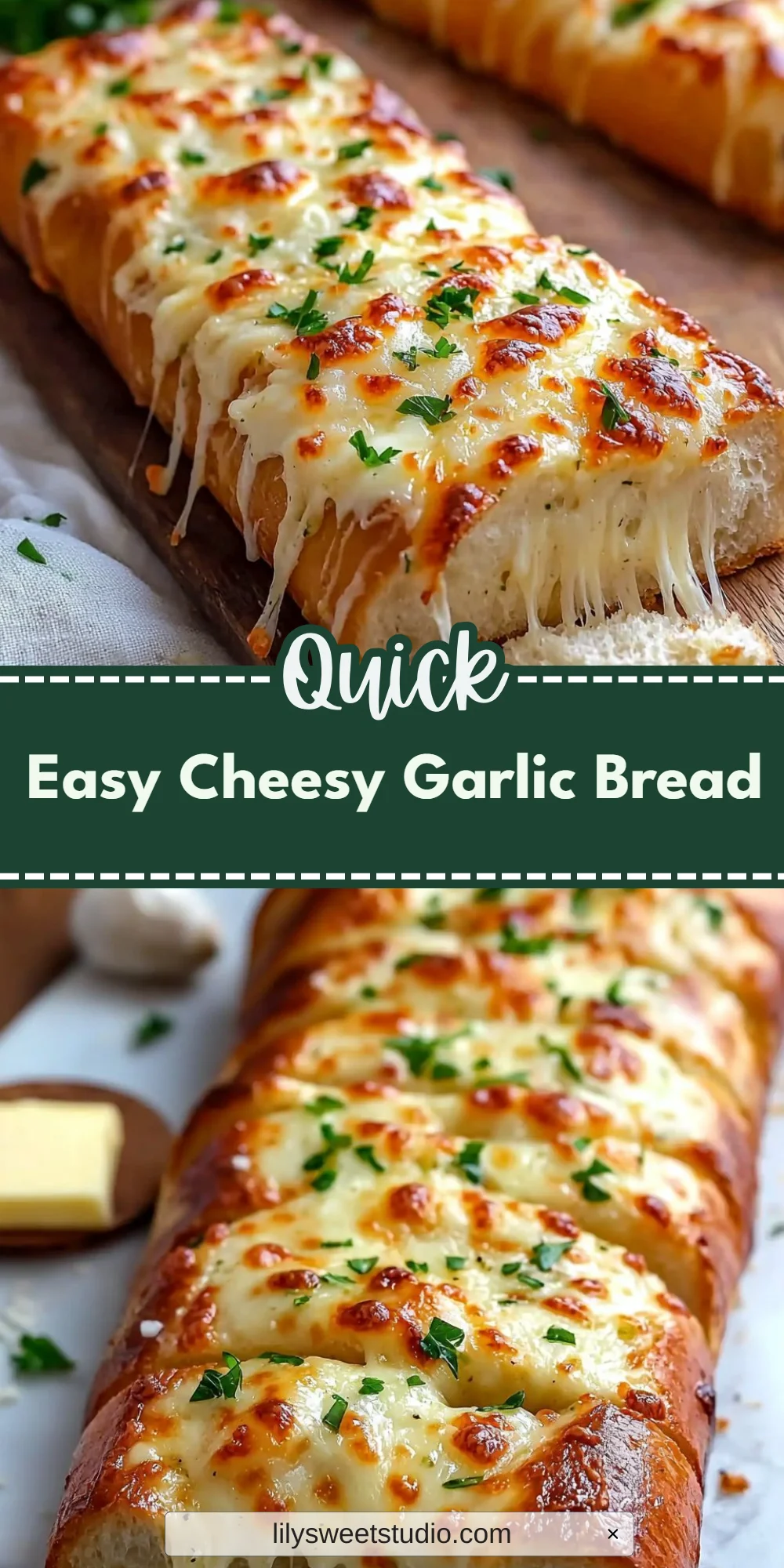 Easy Cheesy Garlic Bread