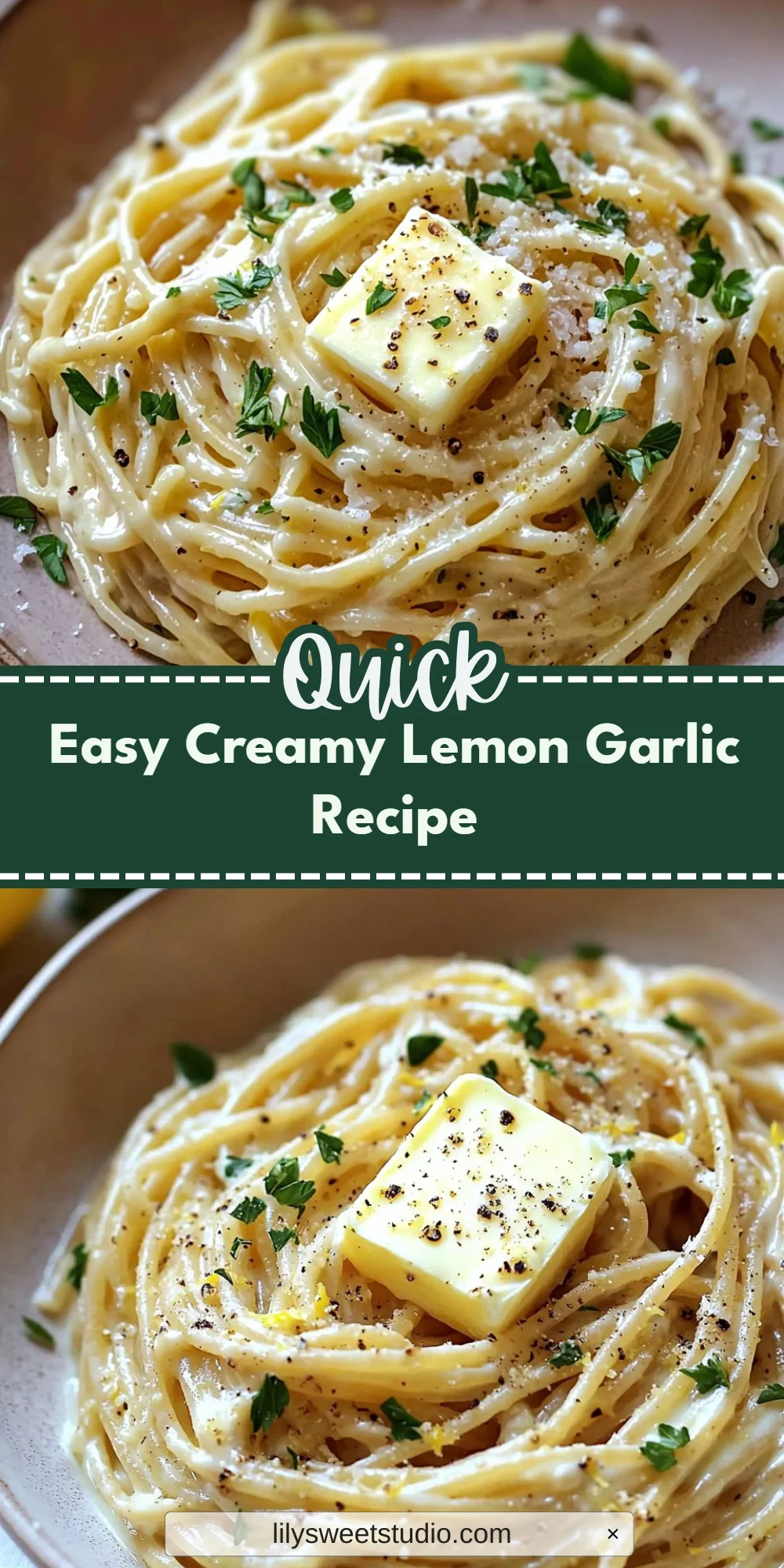 Easy Creamy Lemon Garlic Recipe