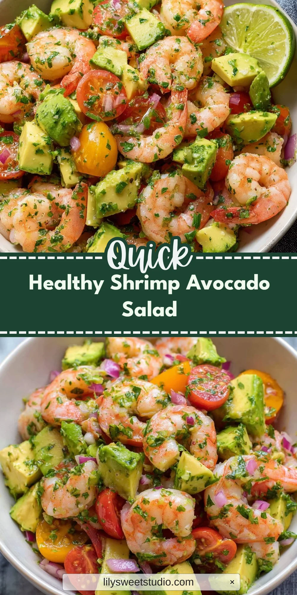 Healthy Shrimp Avocado Salad