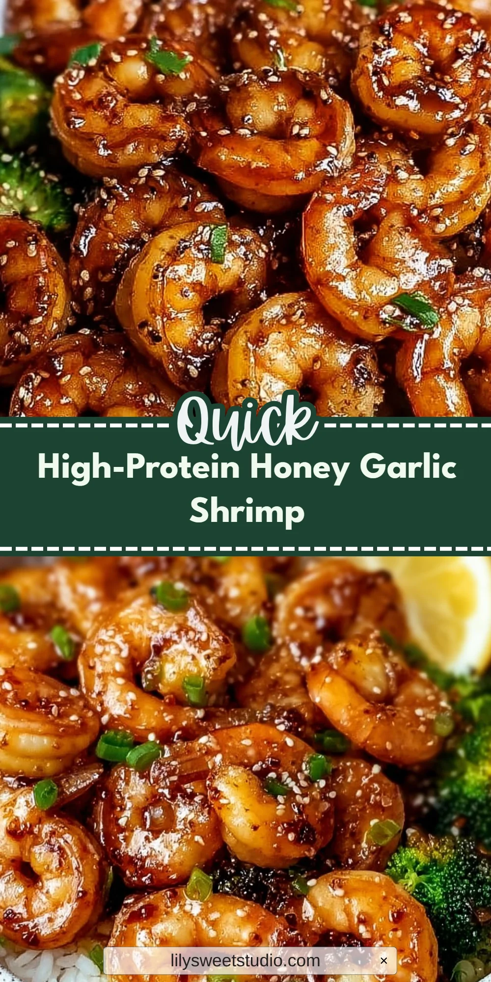 High-Protein Honey Garlic Shrimp