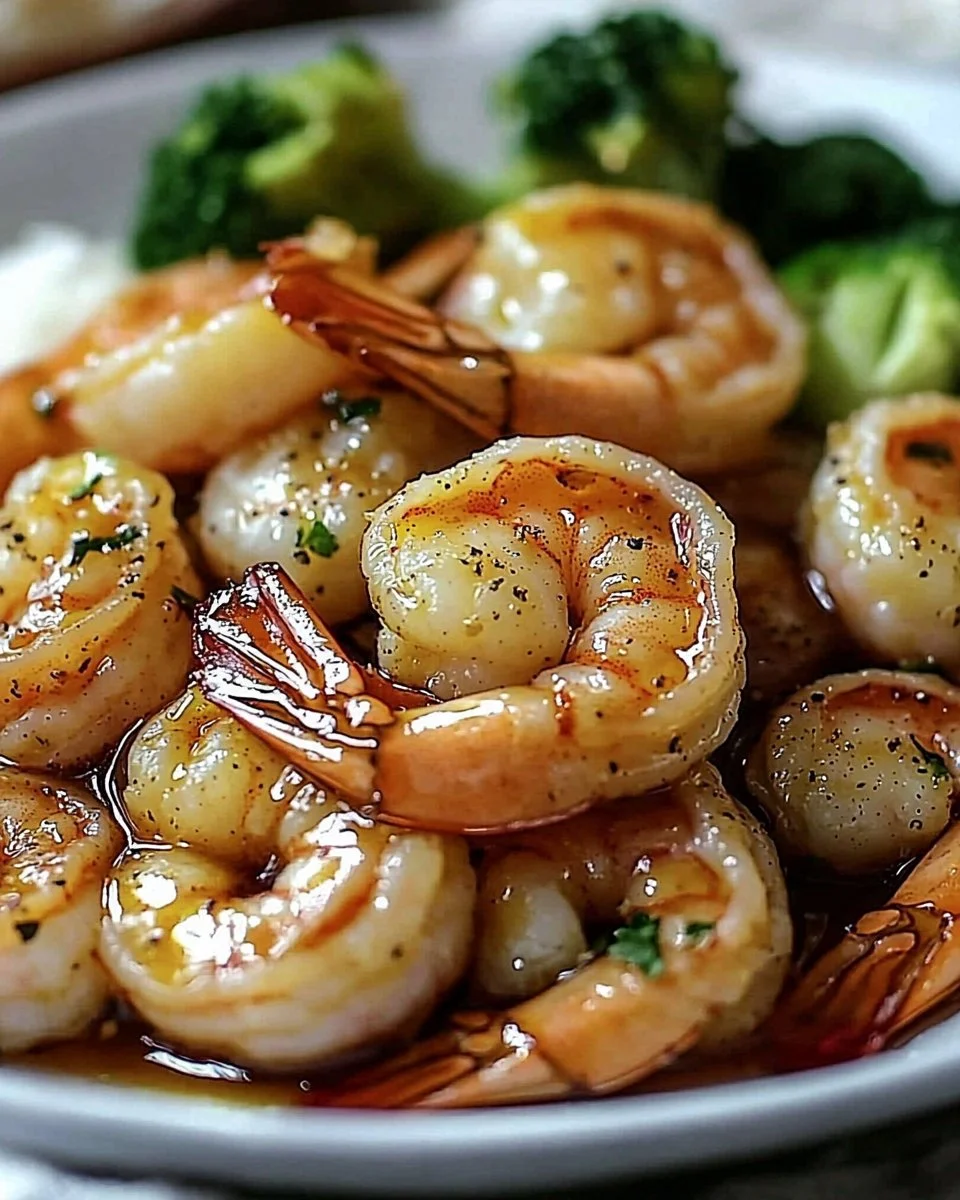 High-Protein Honey Garlic Shrimp
