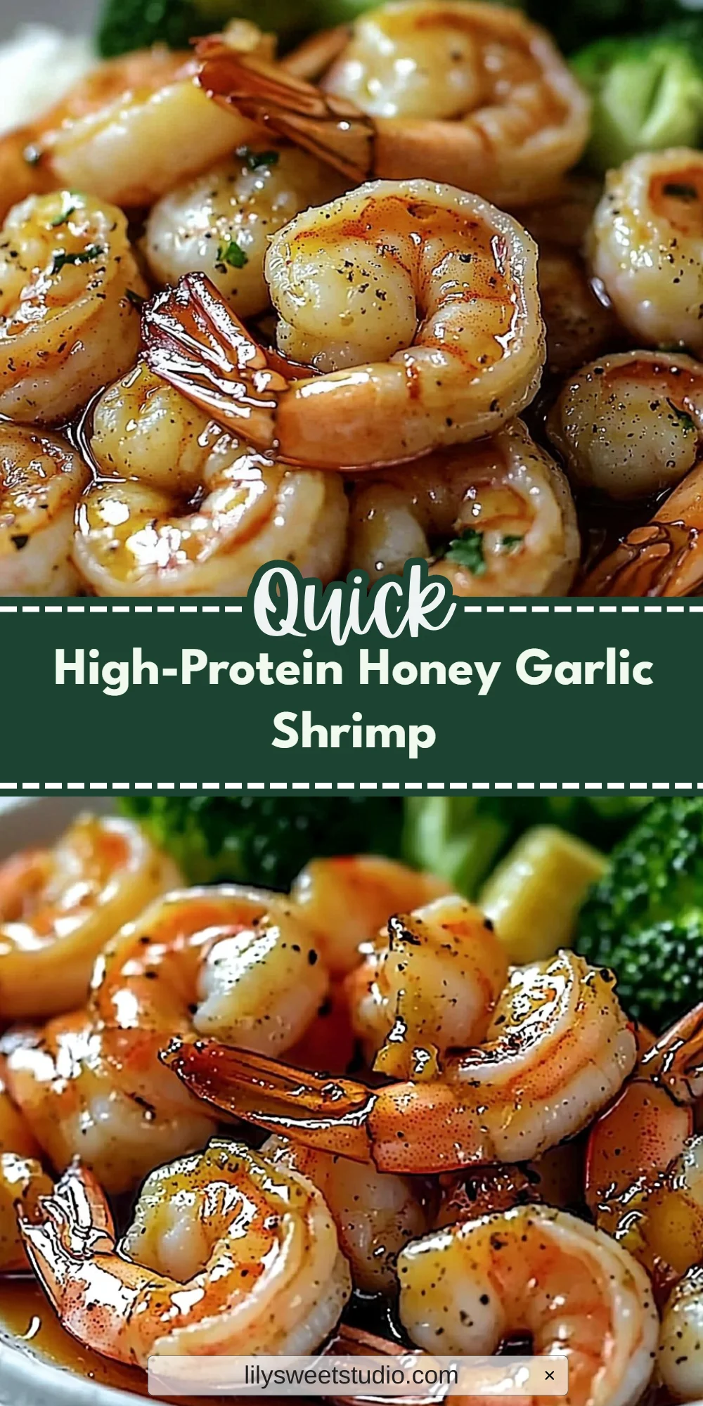 High-Protein Honey Garlic Shrimp