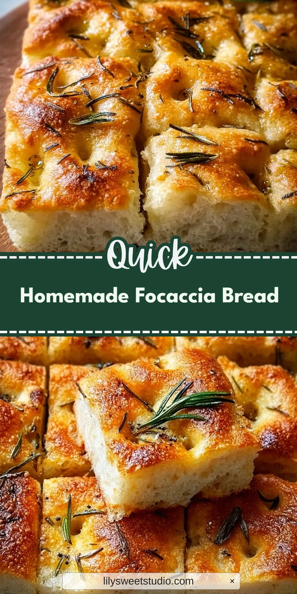 Homemade Focaccia Bread