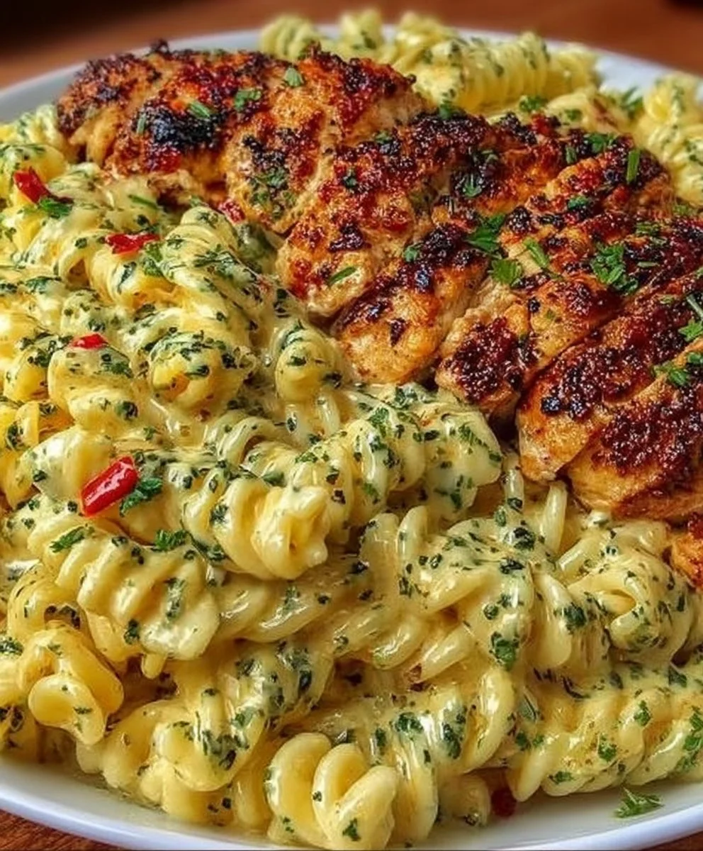 Honey Garlic Chicken Pasta