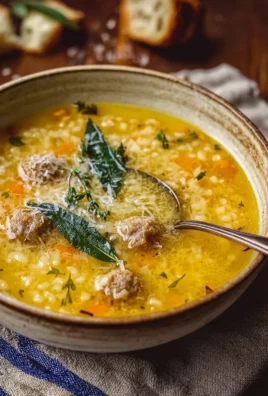 Bowl of Italian penicillin soup, a comforting and healing recipe.