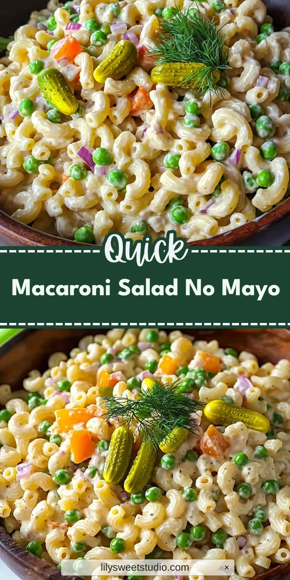 Macaroni Salad No Mayo