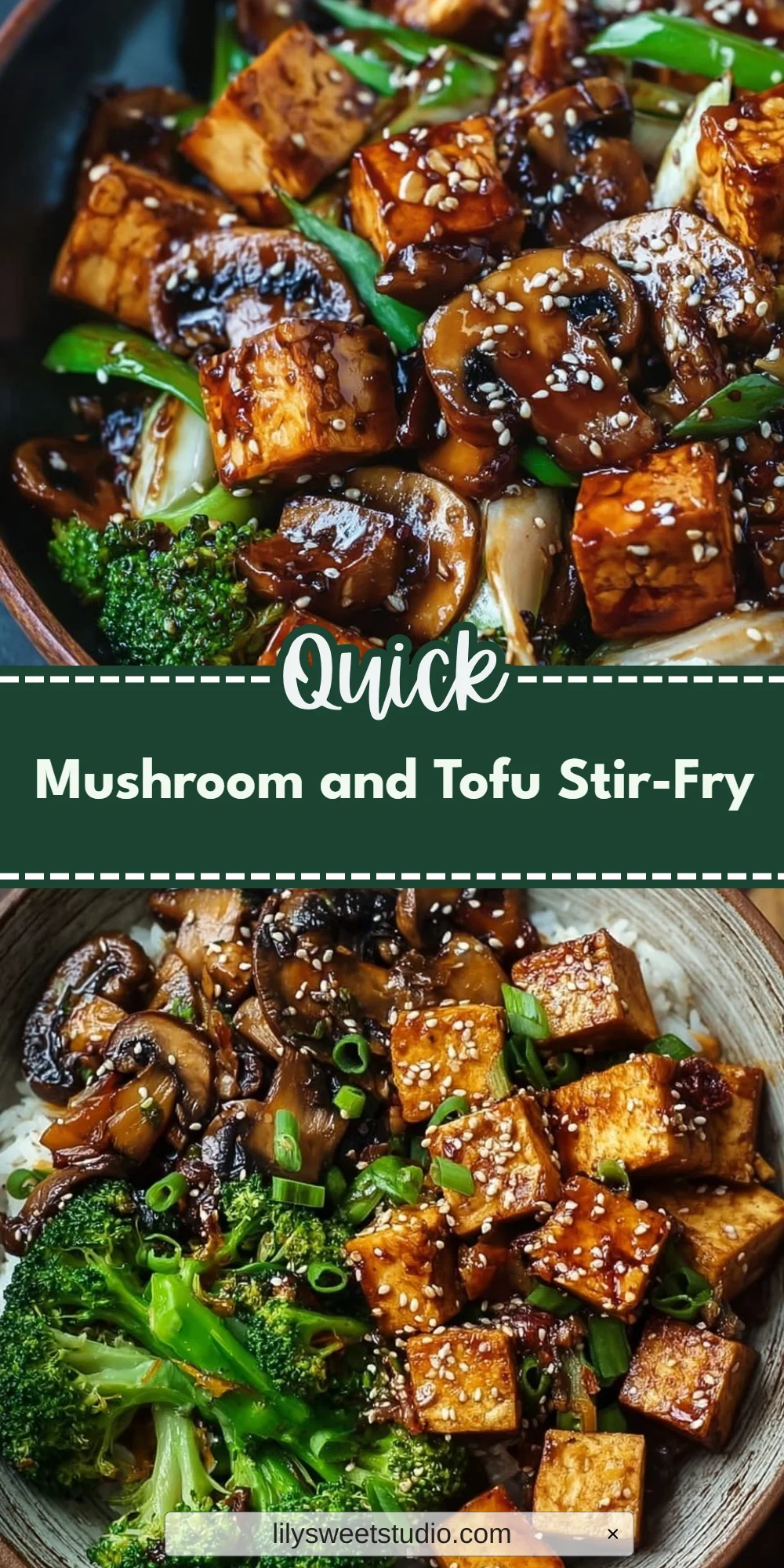 Mushroom and Tofu Stir-Fry