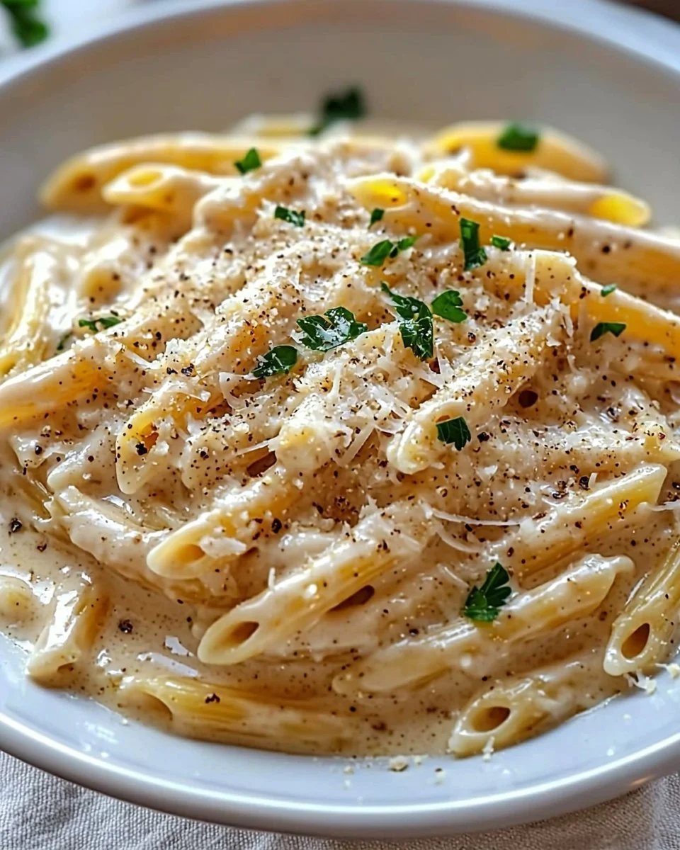 One Pot Creamy Garlic Pasta
