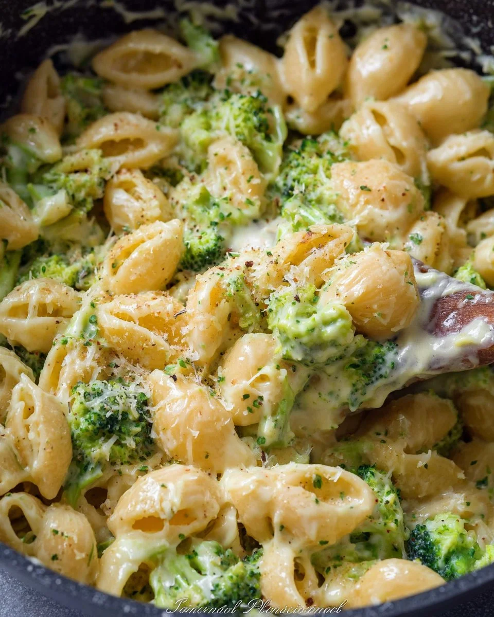 One Pot Healthy Broccoli Mac and Cheese
