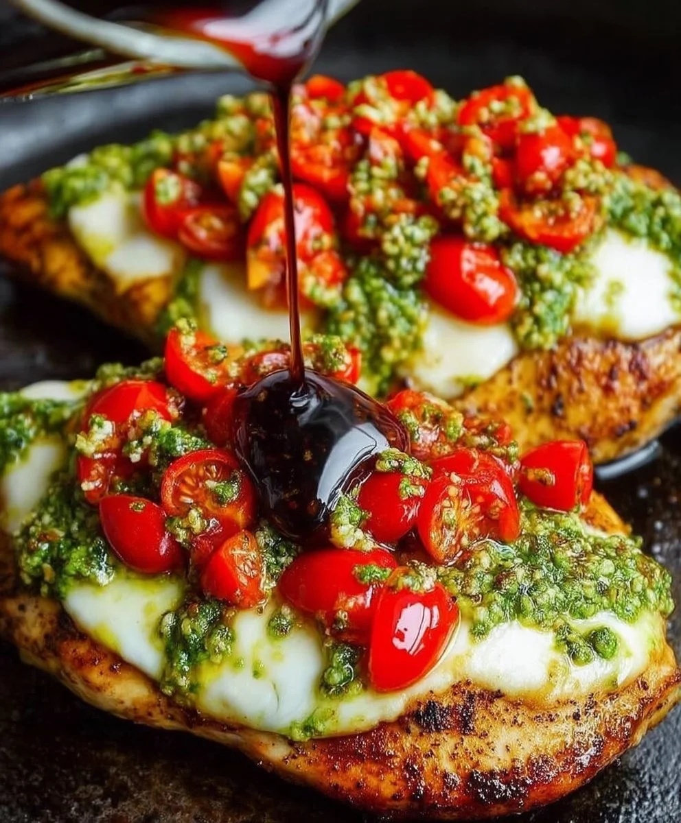 Pesto Bruschetta Chicken