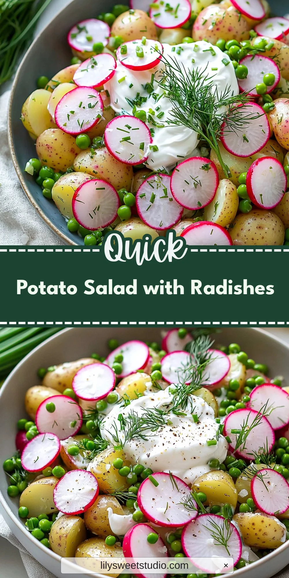 Potato Salad with Radishes