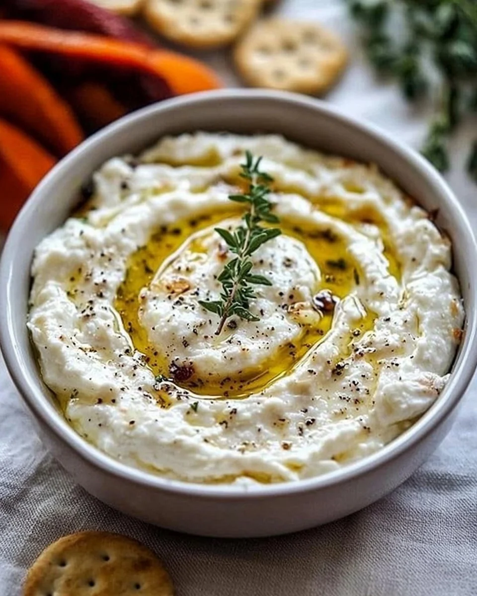 Roasted Garlic Goat Cheese Dip