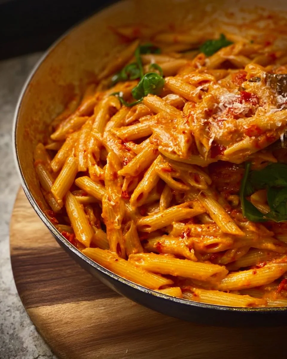 Roasted Red Pepper Pasta