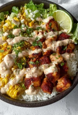 Delicious street corn chicken rice bowls topped with fresh ingredients