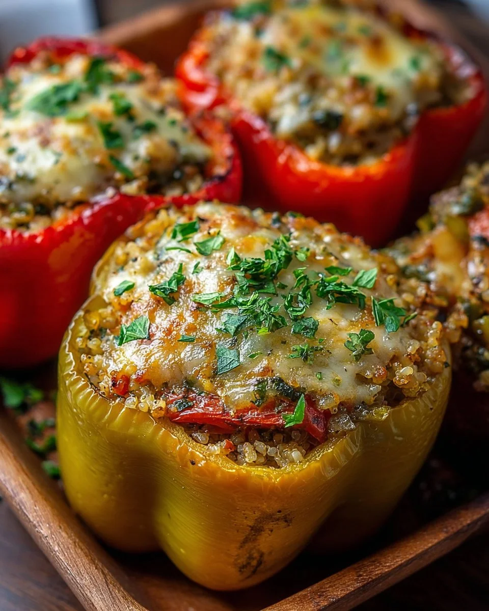 Vegetarian Stuffed Bell Peppers