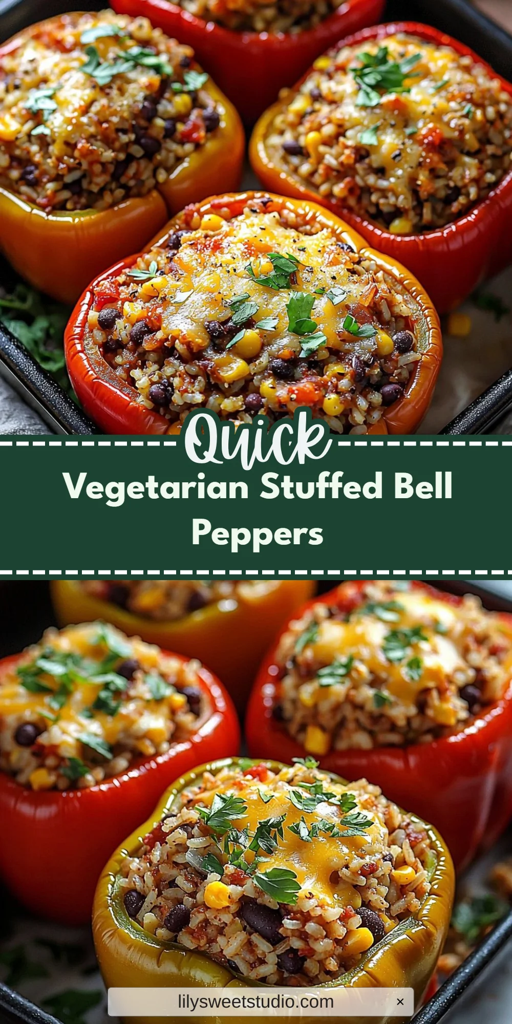 Vegetarian Stuffed Bell Peppers