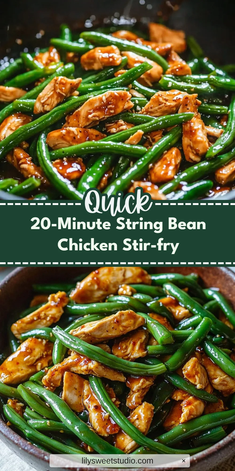 20-Minute String Bean Chicken Stir-fry