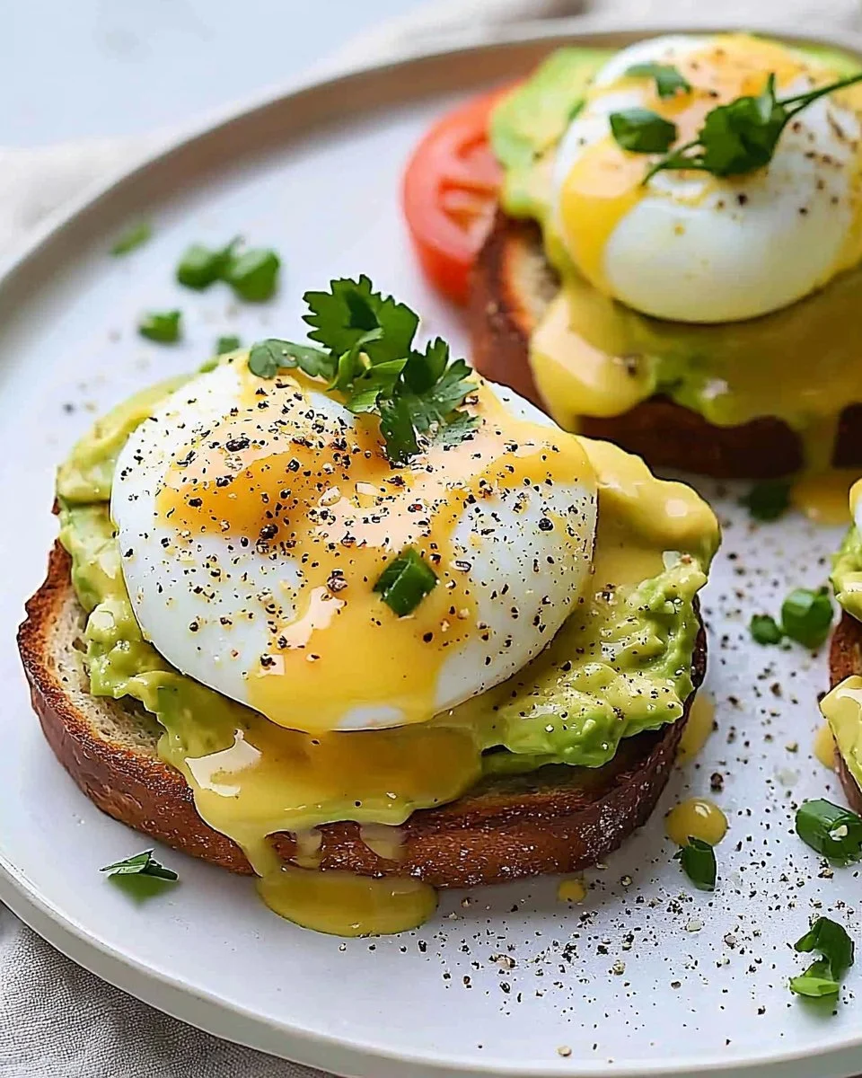 Avocado Toast Eggs Benedict
