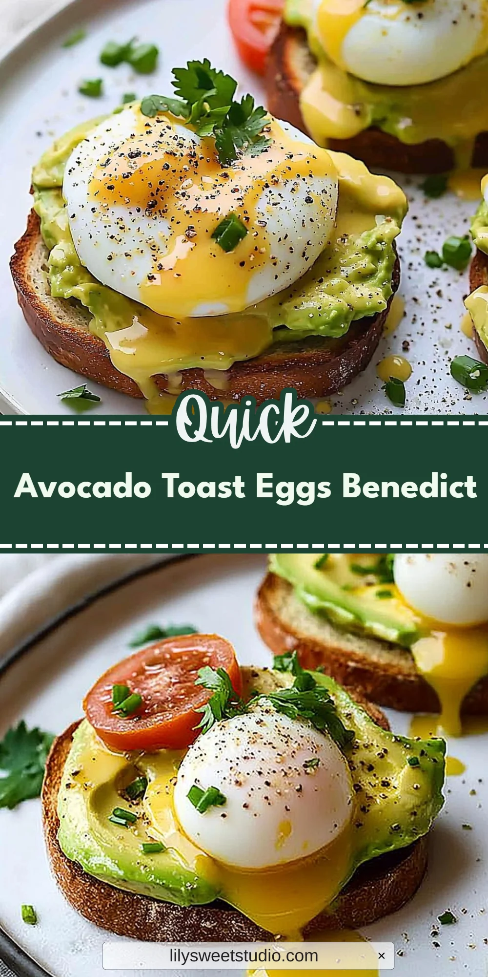Avocado Toast Eggs Benedict