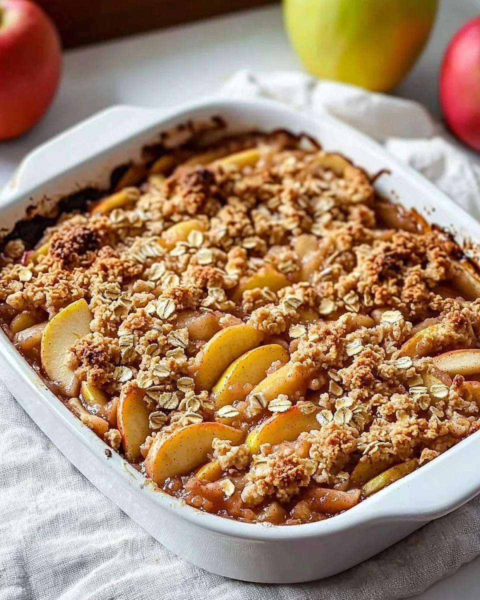 Baked Apple Crumble