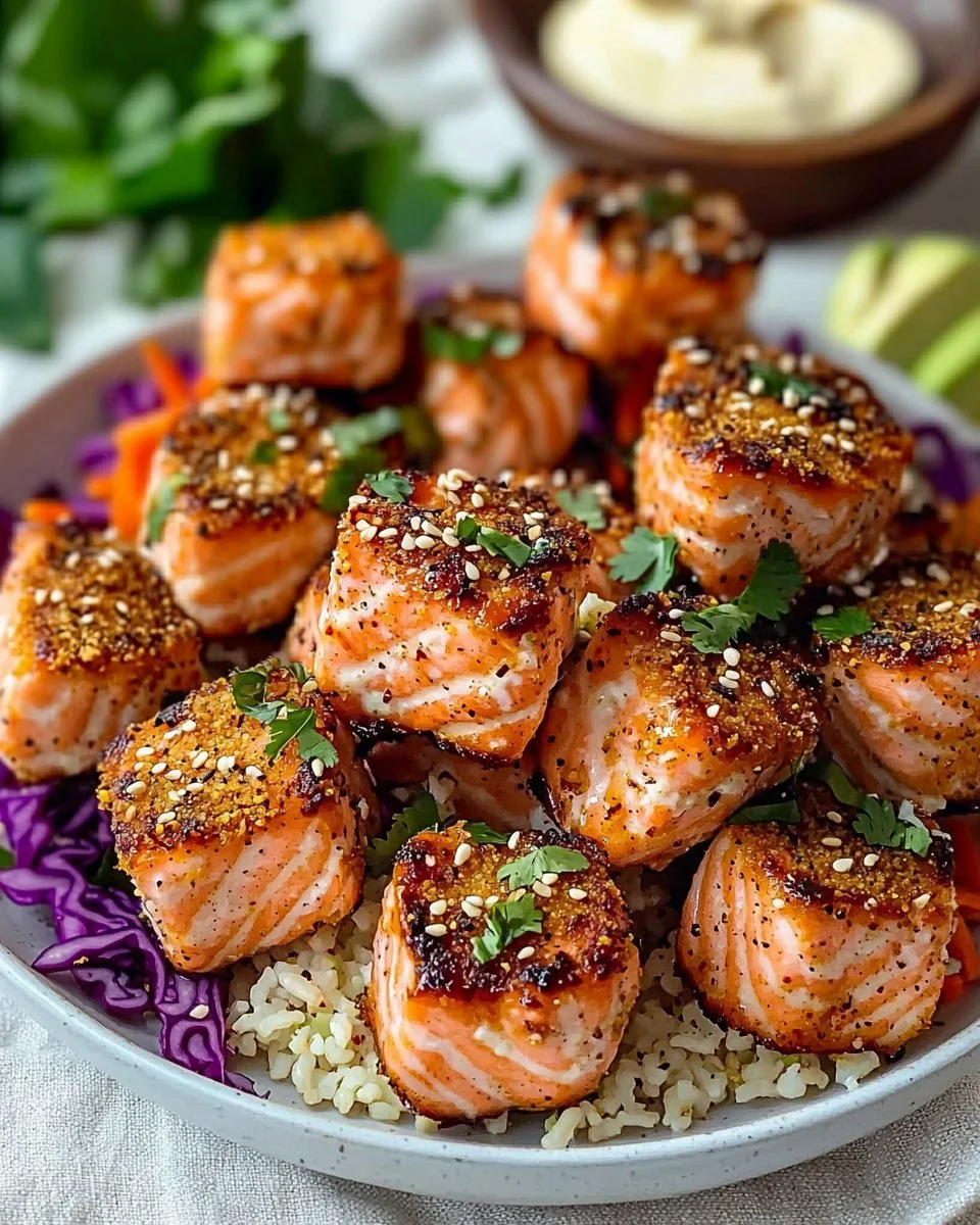 Bang Bang Salmon Bites
