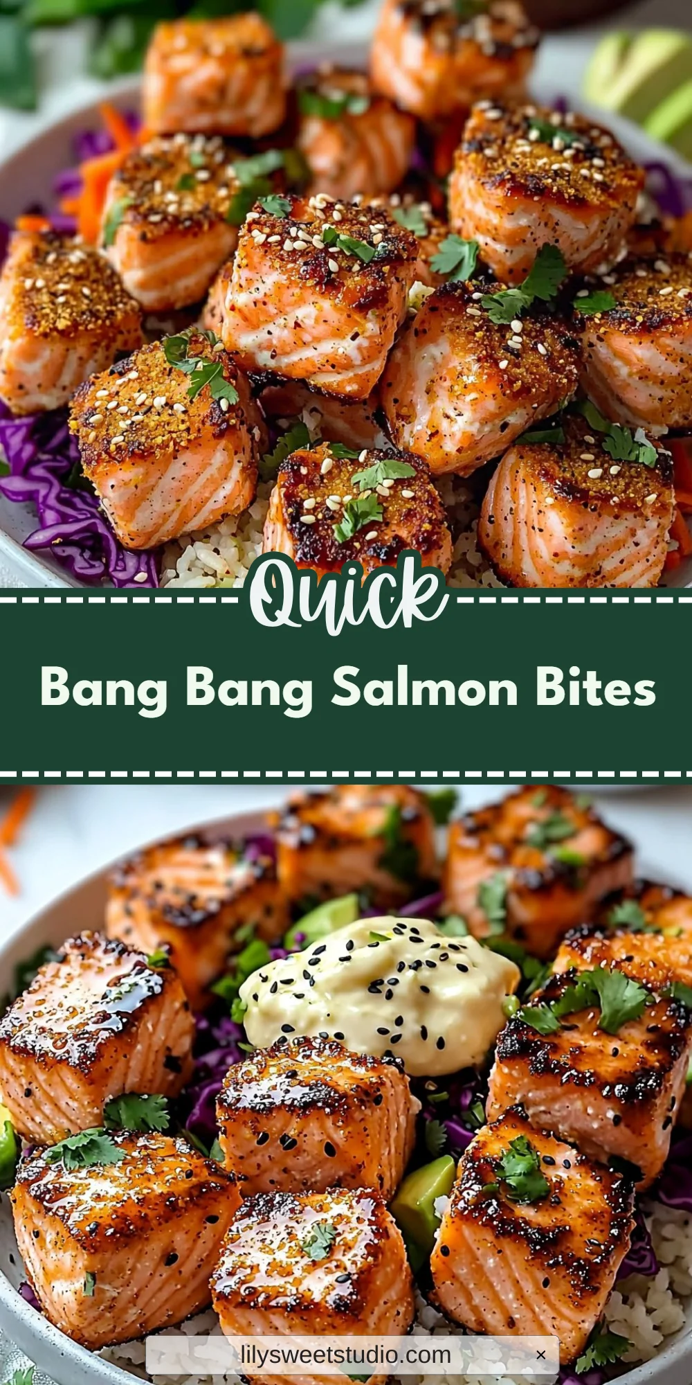 Bang Bang Salmon Bites