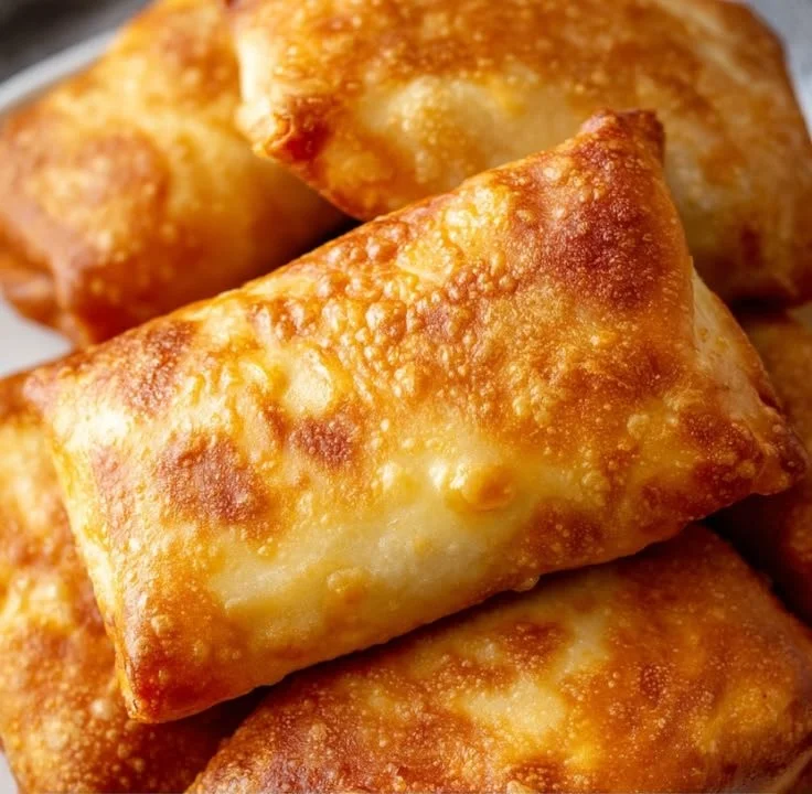 Delicious beef and cheese chimichangas served on a plate