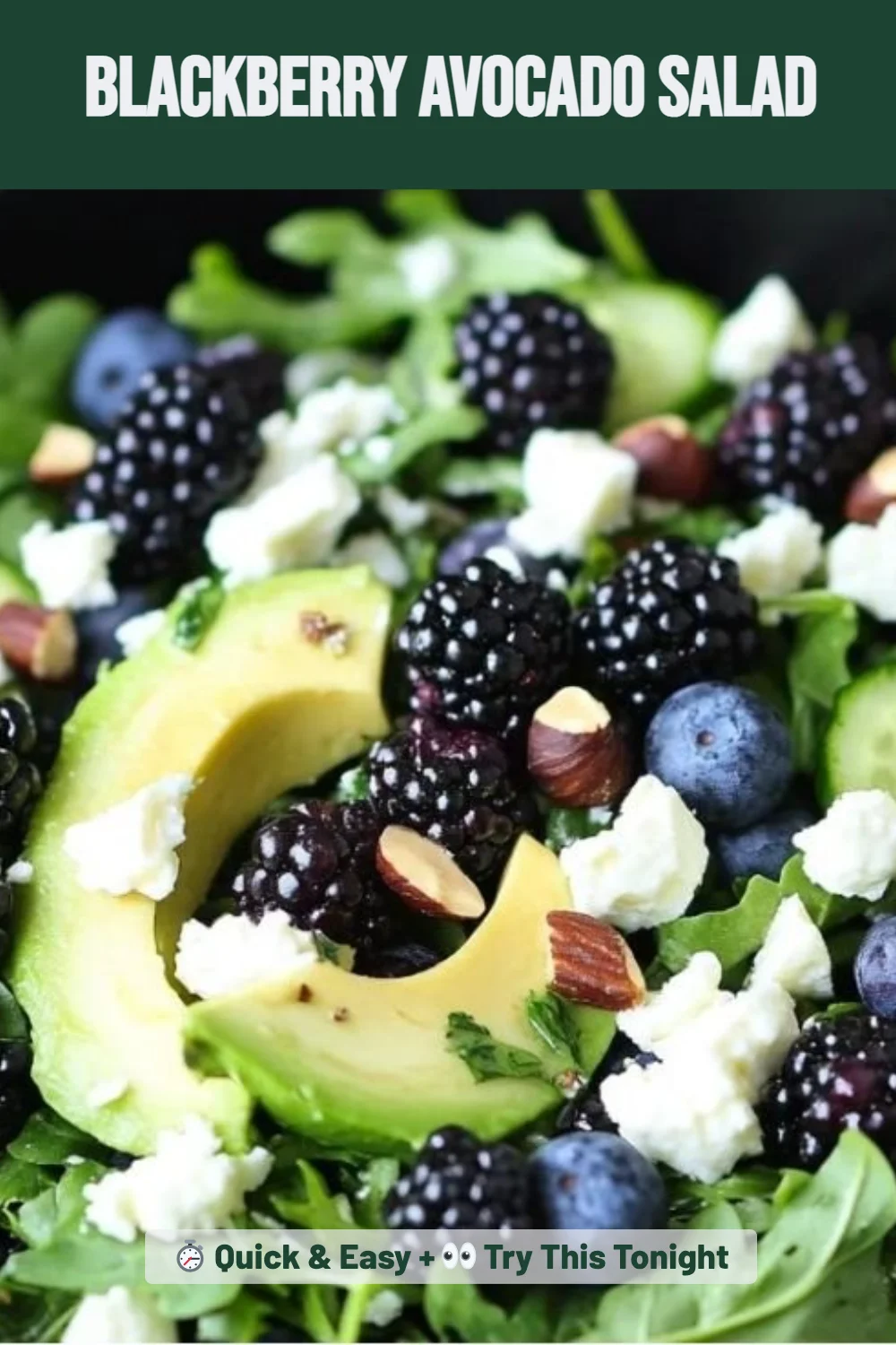 Blackberry Avocado Salad