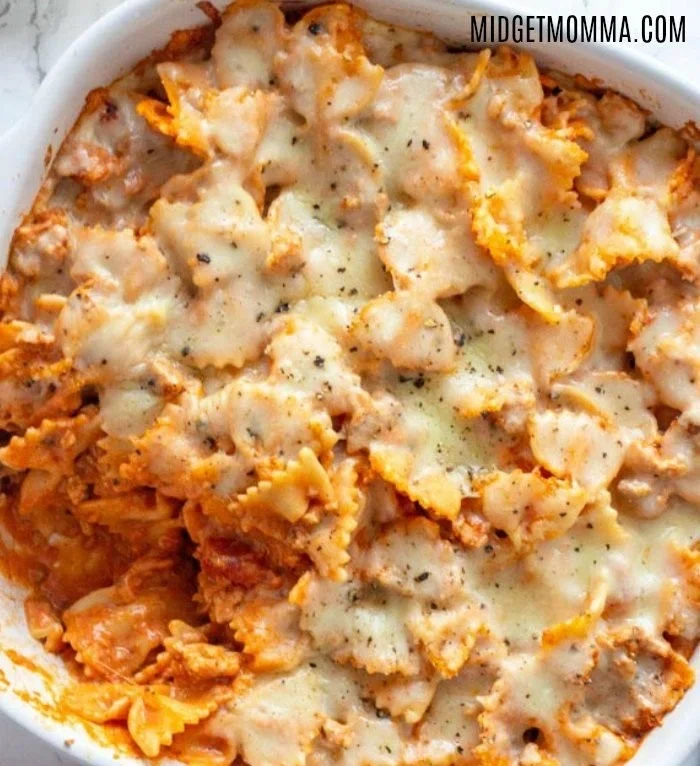 bow tie pasta lasagna