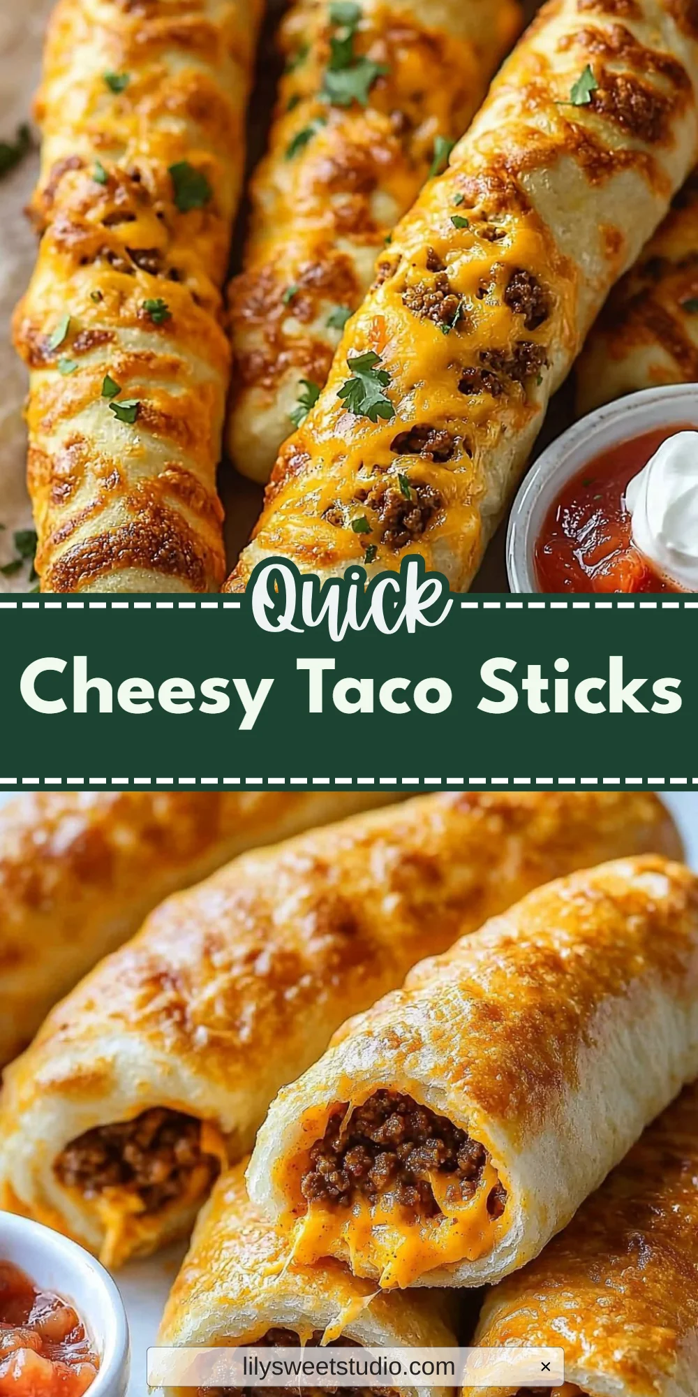 Cheesy Taco Sticks