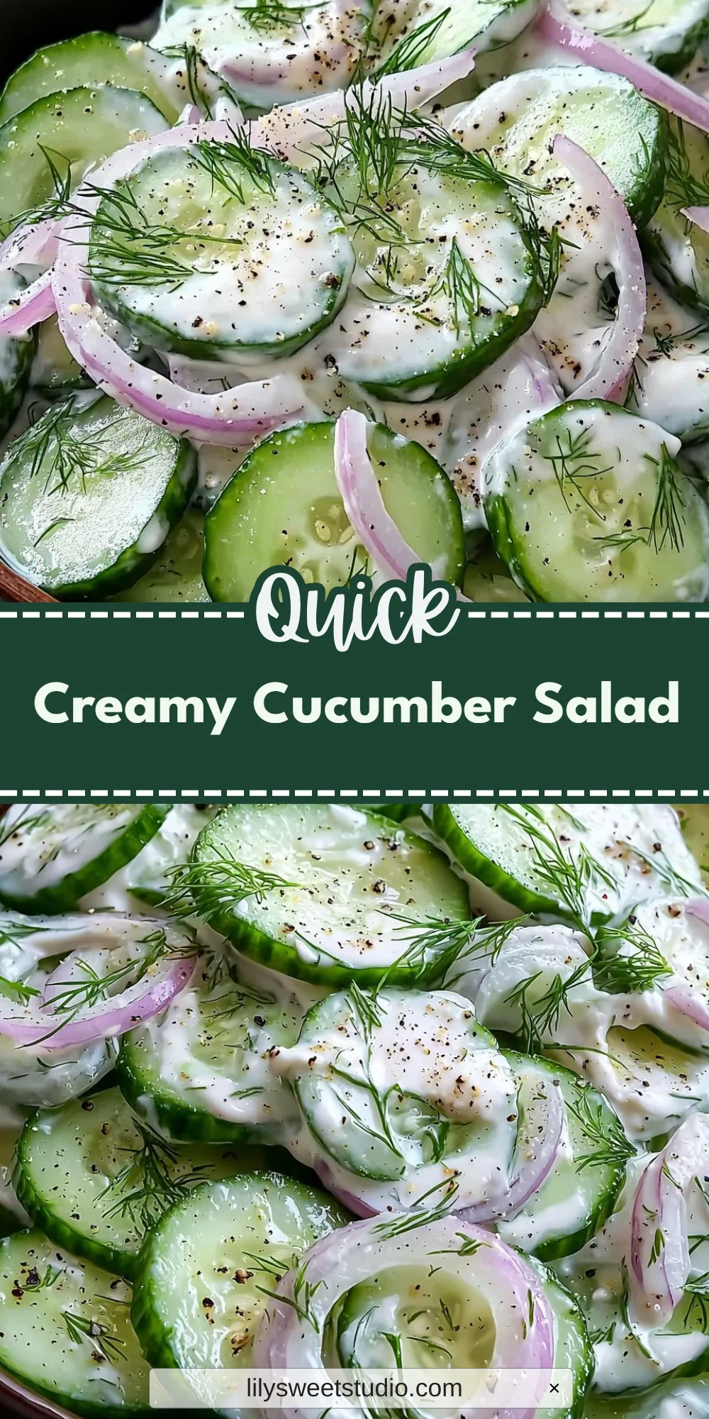 Creamy Cucumber Salad