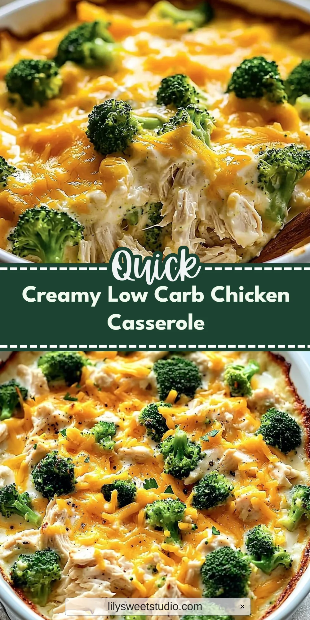 Creamy Low Carb Chicken Casserole